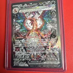 Pokemon Charizard EX Card Burning Darkness Infernal Reign 330 HP - Image 4