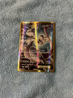 Pokemon TCG XY Evolutions Mewtwo EX Holo Card 103/108 Ultra Rare LP/NM Condition - Image 1