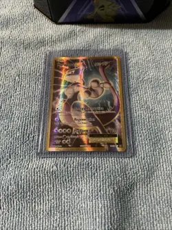 Pokemon TCG XY Evolutions Mewtwo EX Holo Card 103/108 Ultra Rare LP/NM Condition - Image 5