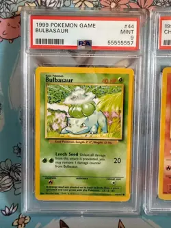 Charmander Squirtle Bulbasaur Base Set 1999 Pokemon Card Common WOTC - Image 2