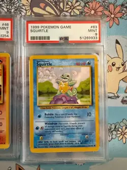 Charmander Squirtle Bulbasaur Base Set 1999 Pokemon Card Common WOTC - Image 4