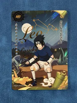Sasuke Uchiha NRSA01-MR-002L4 Heavens Scroll English Naruto Kayou Card NM - Image 1