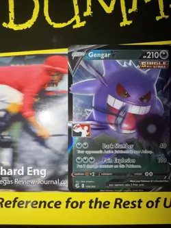 Gengar V 156/264 Prize Pack Series Cards Holo - Image 3