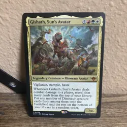 GISHATH, SUN'S AVATAR 229 The Lost Caverns Of Ixalan LCI Magic MTG MINT CARD - Image 1