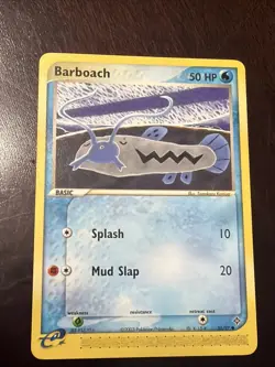 Barboach EX Dragon 51/97 Reverse Holo Rare Pokemon Card - Image 1