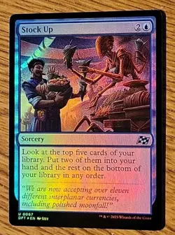 1x Stock Up #67 Foil NM Aetherdrift DFT Magic MTG - Image 1