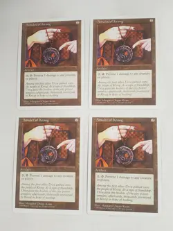 MTG Playset 4x Amulet of Kroog (5th Edition/Artifact/C) - BGM - Image 1