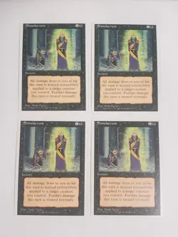 MTG Playset 4x Simulacrum (4th Edition/Black/U) - BGM - Image 1
