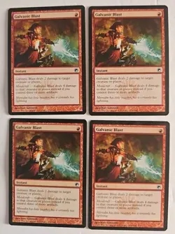 4x Mtg 💥💥Galvanic Blast 💥💥 Scars of Mirrodin 🌟MT/NM🌟 Magic The Gathering - Image 1