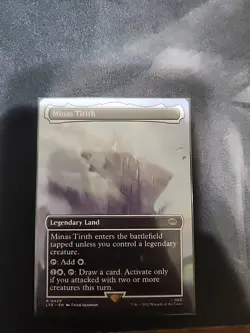 Mtg. Minas Tirith. Borderless. #420. Lord of the Rings. Pack Fresh - Image 1