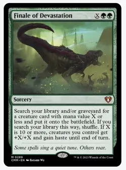 Finale of Devastation Commander Masters Foil - Image 1