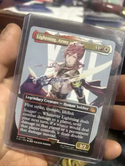 Lightning, Army of One (0400) (Borderless) Final Fantasy Regular - Image 1