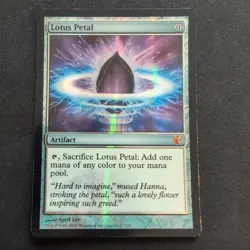 MTG Water Lotus Petals fTV: Exiled Foil English Version 64698 - Image 1