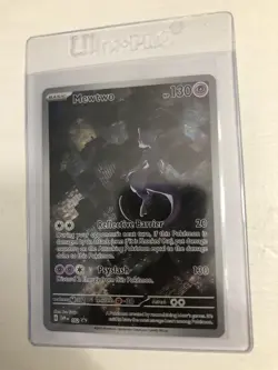 Pokemon 2023 TCG SV 151 Mewtwo IR Promo #52 NM/M Condition - Image 1