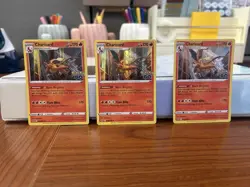 Pokemon TCG Pokemon GO Charizard Card Lot 3 Cards 10/78 2022 Standard English - Image 1
