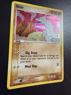 Onix 65/115 LP Holo Rare Print EX Unseen Forces Pokemon Card! 2005 - Image 5