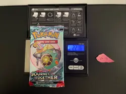 22.16g EXTREMELY HEAVY Journey Together Pokemon Sealed Booster Pack New SIR/HRU - Image 1