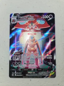 Deoxys VMAX GG45/GG70 Crown Zenith Pokemon card TCG - Image 2