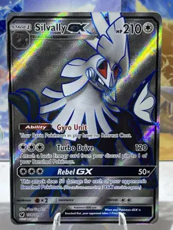 Pokemon TCG Silvally GX Full Art Crimson Invasion 108/111 NM Condition from 2017 - Image 1