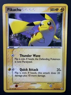 Vintage Pokemon Pikachu 78/110 Holon Phantoms 2006 NM - Image 1