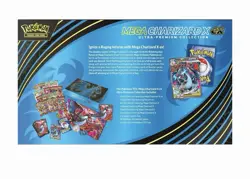 Pokemon Trading Card Game: Mega Charizard X ex Ultra-Premium Collection In Hand - Image 3