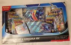 Pokemon TCG Greninja ex and Kingdra ex Special Collection Box New Sealed - Image 1