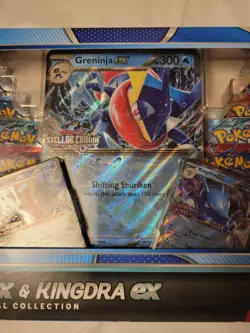 Pokemon TCG Greninja ex and Kingdra ex Special Collection Box New Sealed - Image 3