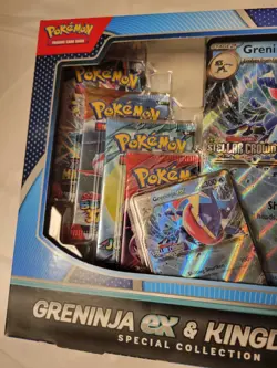 Pokemon TCG Greninja ex and Kingdra ex Special Collection Box New Sealed - Image 5