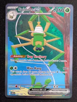 Spidops ex 243/198 SV01: Scarlet & Violet Base Set Pokemon NM Holo - Image 1
