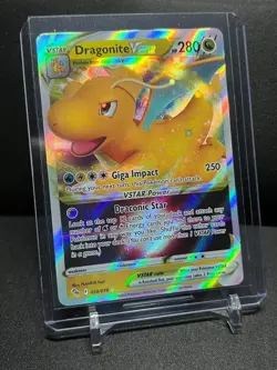 Dragonite VSTAR 050/078 Ultra Rare Holo Pokemon 2022 GO - NM - Image 1