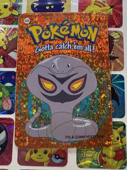 Pokemon 151 Vintage Pocket Monsters Vending HOLO Prism Sticker 2000 Nintendo - Image 2