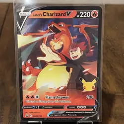 Pokemon Lance's Charizard V Promo Foil SWSH133 Lot of 2 English - Image 1