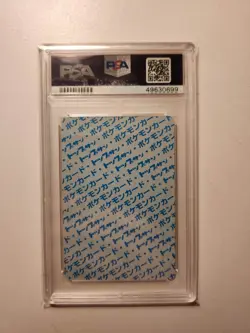 PSA 10 pop 14 Gem Mint Pokemon Japanese 1995 Topsun VAPOREON Blue Back - Image 2