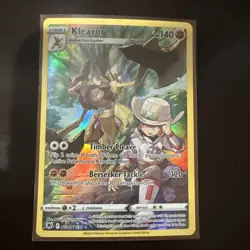 Pokemon TCG Astral Radiance Trainer Gallery Kleavor TG08/TG30 NM Condition - Image 1