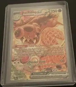 Pokemon Dachsbun ex 169/142 Special Illustration Rare Stellar Crown NM/M - Image 2