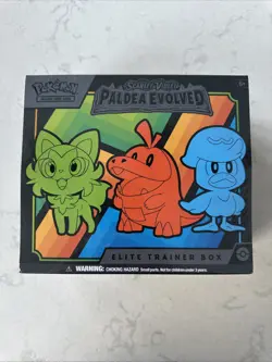 Pokemon TCG Scarlet & Violet Paldea Evolved Elite Trainer Box (ETB) - Sealed - Image 1