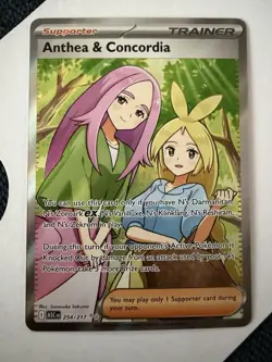 Anthea and Concordia 254/217 Ascended Heroes Pokemon TCG Full Art Trainer - Image 1