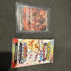Bloodmoon Ursaluna ex 168/131 Full Art Prismatic Evolutions NM Pokemon - Image 4