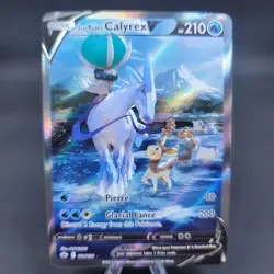 Pokemon TCG Ice Rider Calyrex V 164/198 Alt Full Art Chilling Reign - Image 1