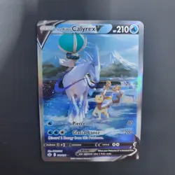 Pokemon TCG Ice Rider Calyrex V 164/198 Alt Full Art Chilling Reign - Image 3