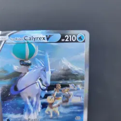 Pokemon TCG Ice Rider Calyrex V 164/198 Alt Full Art Chilling Reign - Image 5