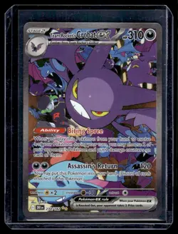 2025 Special Illustration Rare Team Rocket's Crobat Ex 234/182 (YanRav) - Image 1