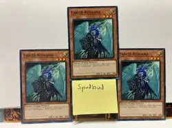 x3 Fabled Kushano Common x3 HAC1-EN127 (Light Play 1st Ed) - Image 1