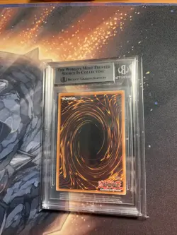 BGS 8.5 - Dark Magician Girl MFC-000 1st Ed. Secret Rare Yugioh NEW CERT - Image 2