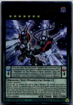 Odd-Eyes Rebellion Dragon Overlord Ultra Rare Ghosts From the Past: The 2nd Haun - Image 1