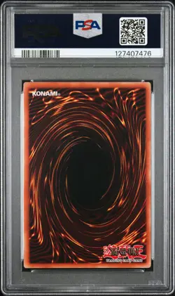 PSA 8 Yu-Gi-Oh! Red Eyes Black Dragon SDJ-001 1st Edition 2003 - New Cert - Image 2