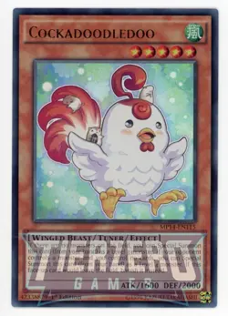 Yugioh Cockadoodledoo MP14-EN115 Ultra Rare 1st Edition NM/LP - Image 1