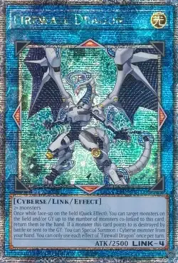 Yugioh! Firewall Dragon - TN23-EN008 - Quarter Century Secret Rare - Limited Edi - Image 1