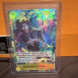 Bartholomew Kuma OP03-1000 Character 7000 Power Holo - One Piece Card Game - Image 1