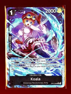 One Piece TCG - Koala OP12-086 (Alt Art) - OP-12 Legacy of the Master English NM - Image 1